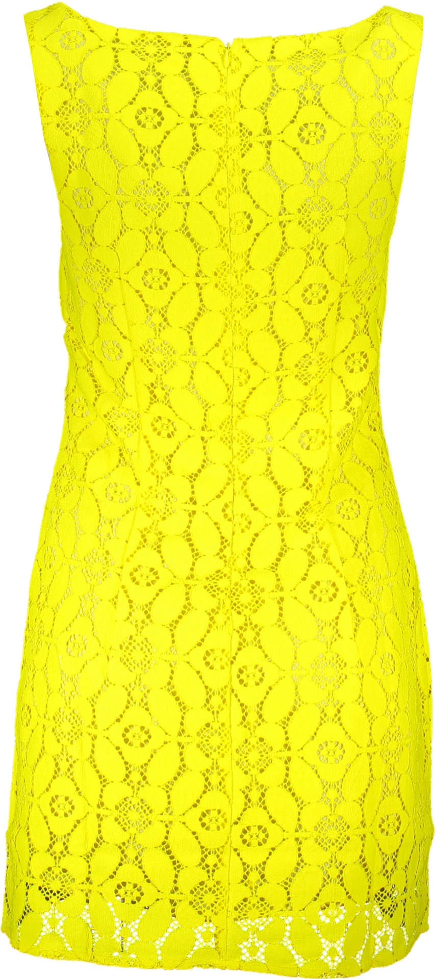 Kratka obleka DESIGUAL za ženske, rumena