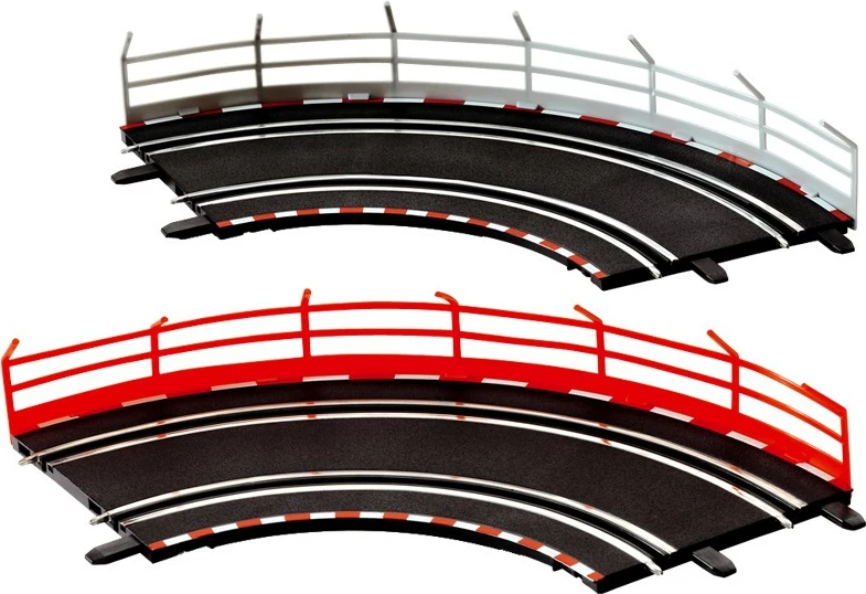 Pista za igro Carrera 20061651, za otroke od 6 let naprej, črna, rdeča, bela