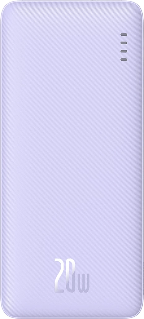 Powerbank 10000 mAh, 20 W, vijoličen - Baseus Airpow