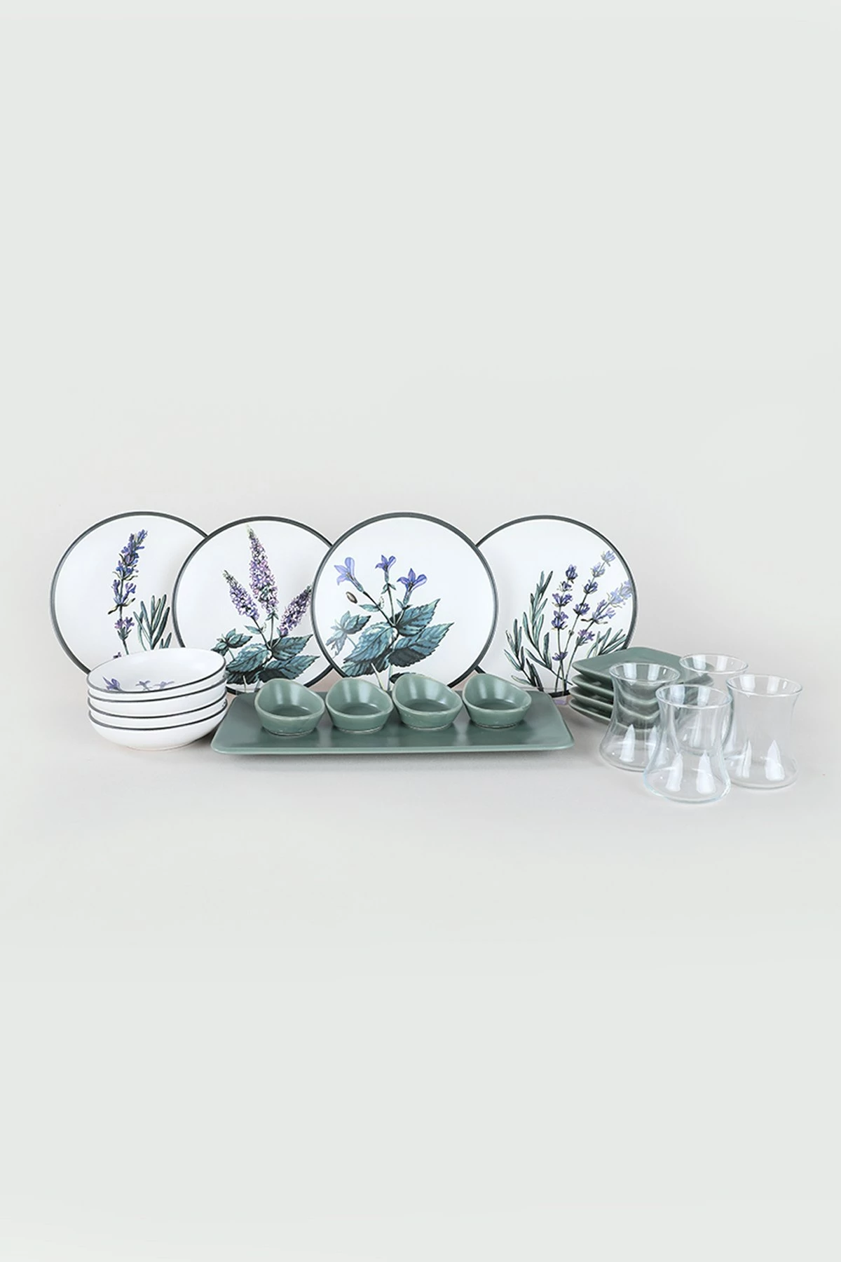 Set za zajtrk 21-delni, Hermia Concept, TV040321F7RXA33DM00MAK2100
