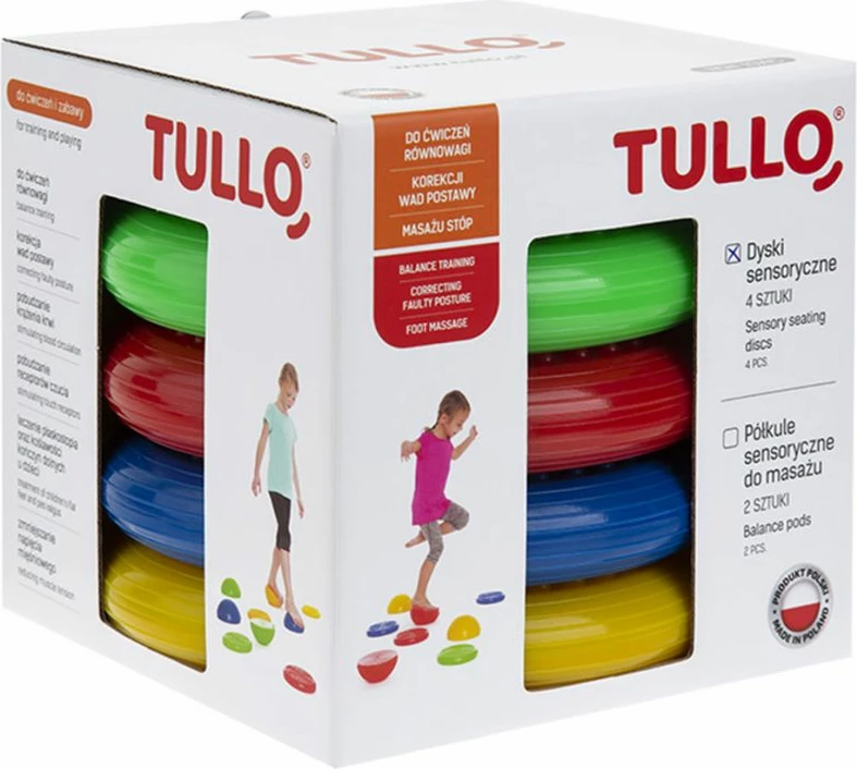 Senzorične blazinice za vadbo Yakimasport, 4 kosi