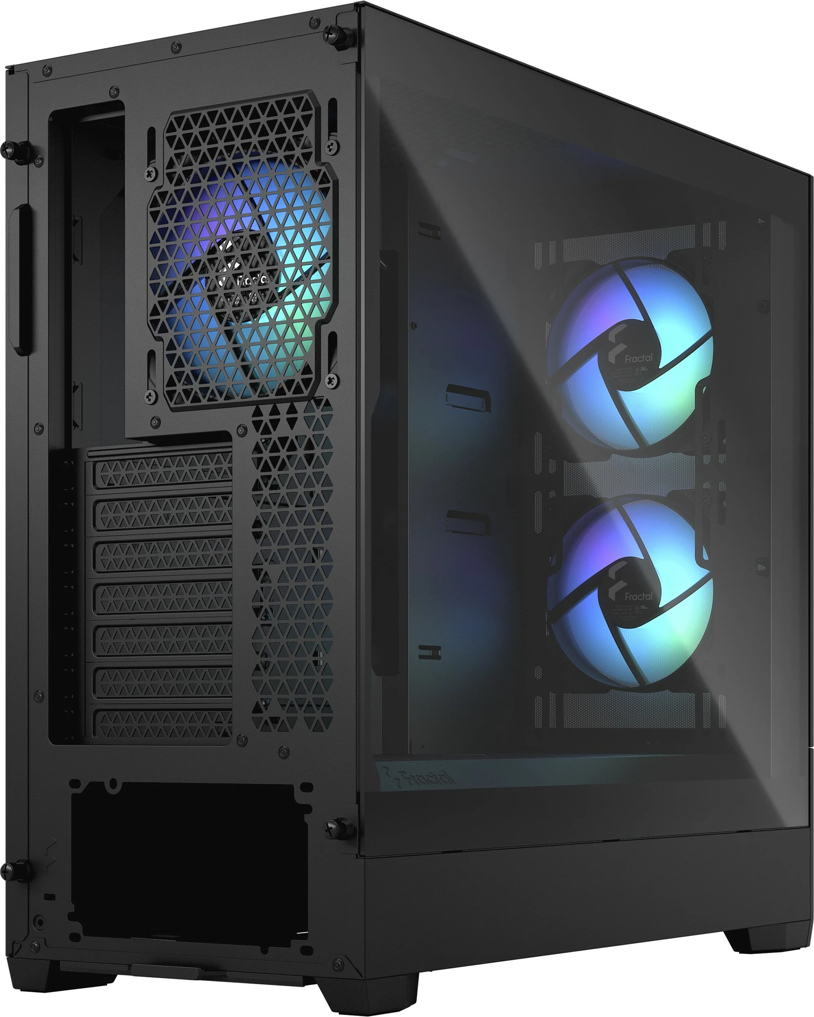 Ohišje Fractal Design Pop Air, Tower, PC, ATX, micro ATX, Mini-ITX, črno