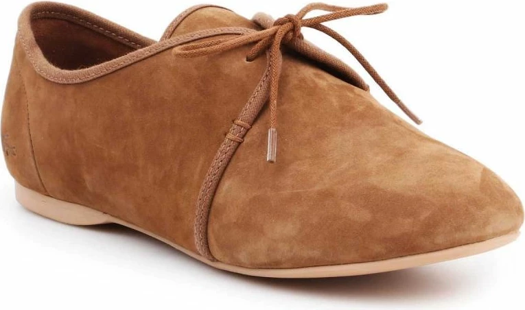 Lifestyle čevlji za ženske Lacoste, rjavi