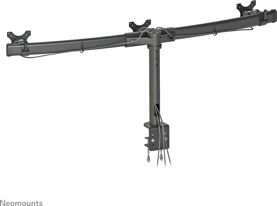 Nosilec za monitor za mizo Neomounts FPMA-D700D3, s sponko, 8 kg, 10"-27", črn