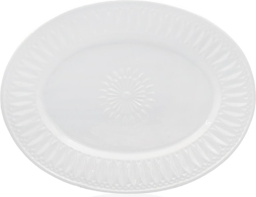 Plošča za serviranje krem Hermia GRD0004, 3 x 37 x 50 cm