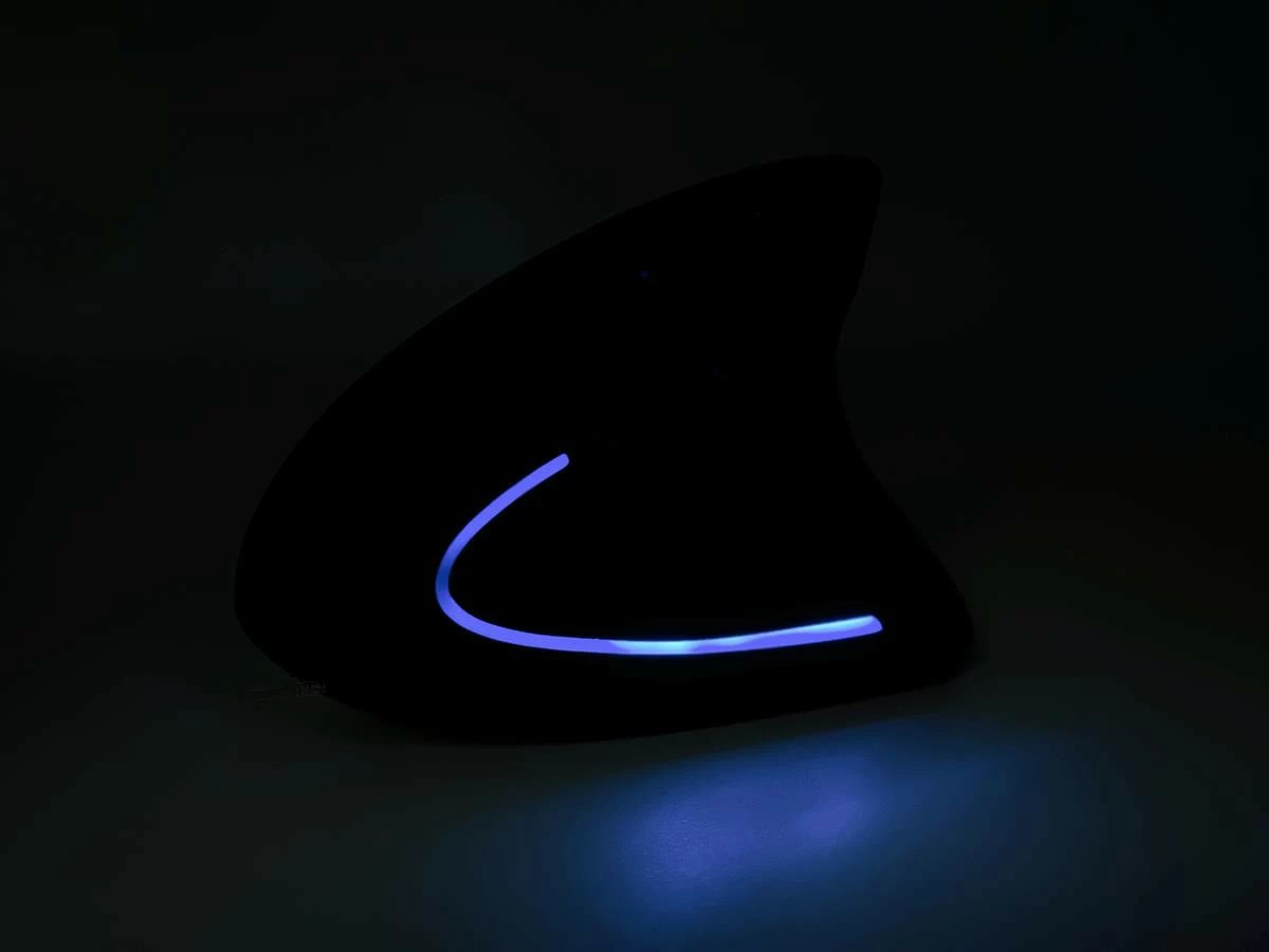 Vertikalni miš z večbarvno osvetlitvijo Media-Tech Vertic MT1122, z žico, črn