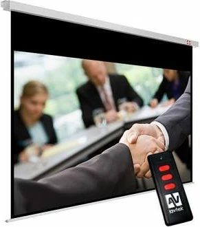 Električni projekcijski zaslon Avtek Business Electric 300P, 300x227 cm, 16:10, bel, z daljinskim upravljalnikom
