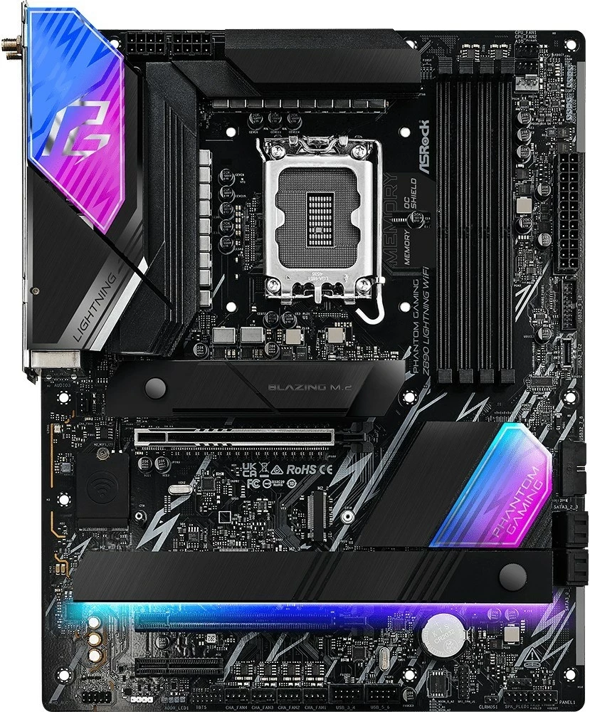 Plošča ASRock Z890 Lightning WiFi, Socket 1700, ATX
