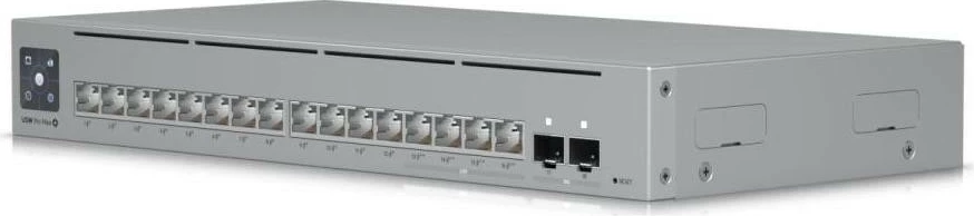 Menadžerski preklopnik Layer 3 z 16 porti, PoE, Ubiquiti USW-PRO-MAX-16-POE, bel