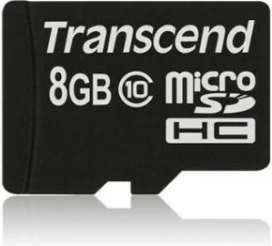 Kartica microSDHC Transcend 8GB Class 10 UHS-I, črna
