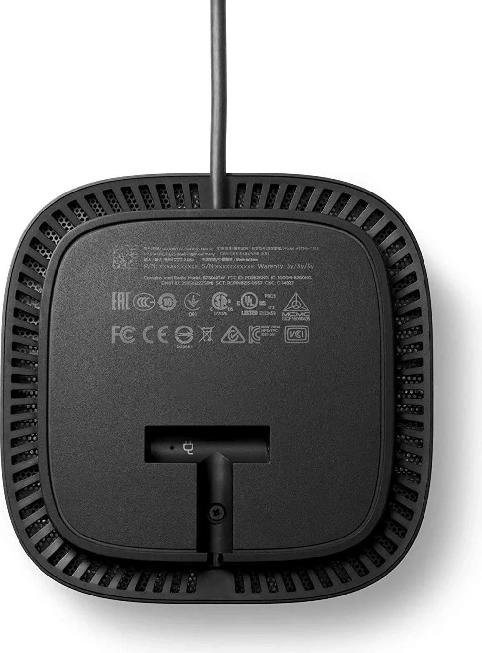 Stojalo za priklop HP 5TW10AA, USB-C, črno