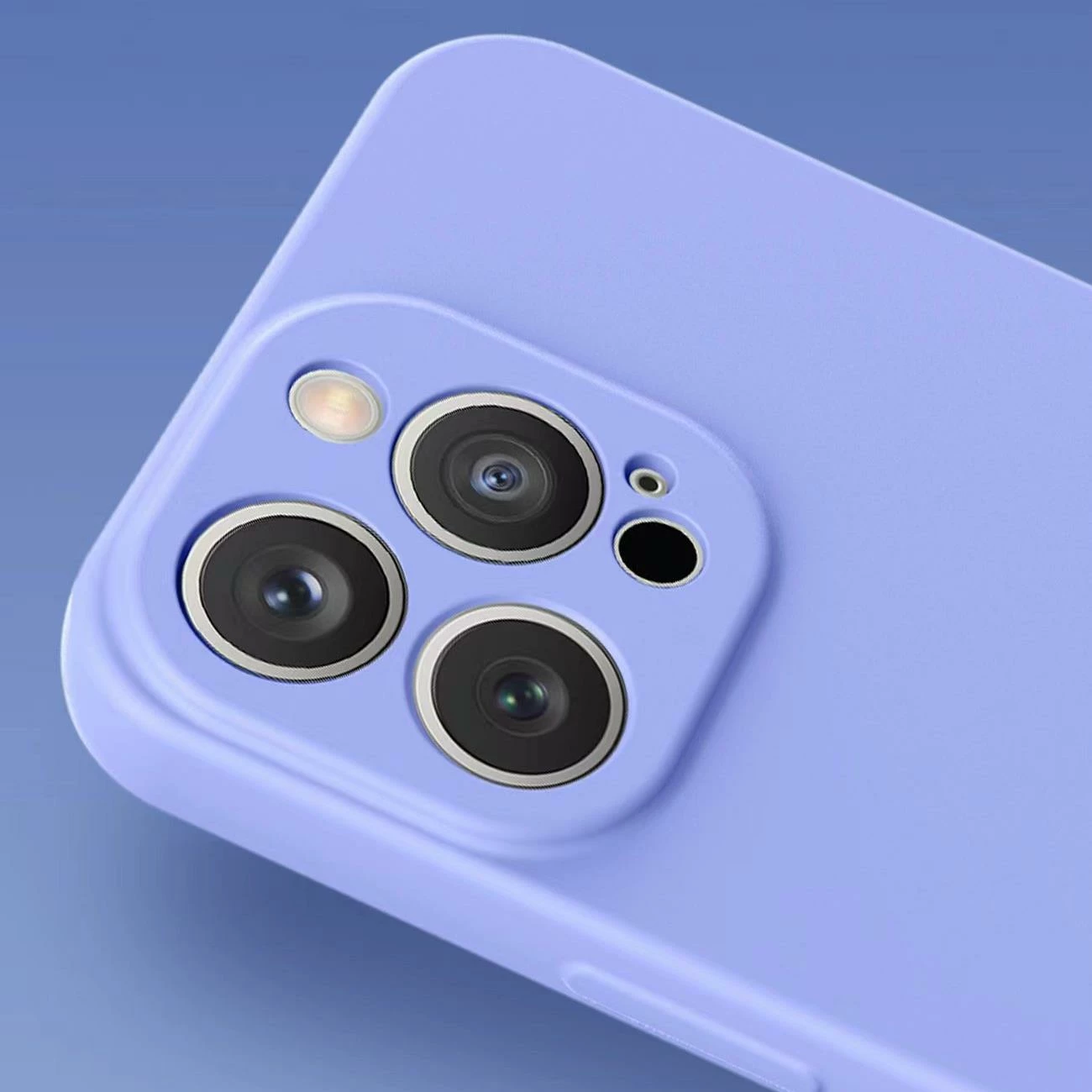 Silikonska zaščita Hurtel za iPhone 14 Plus, fuchsia
