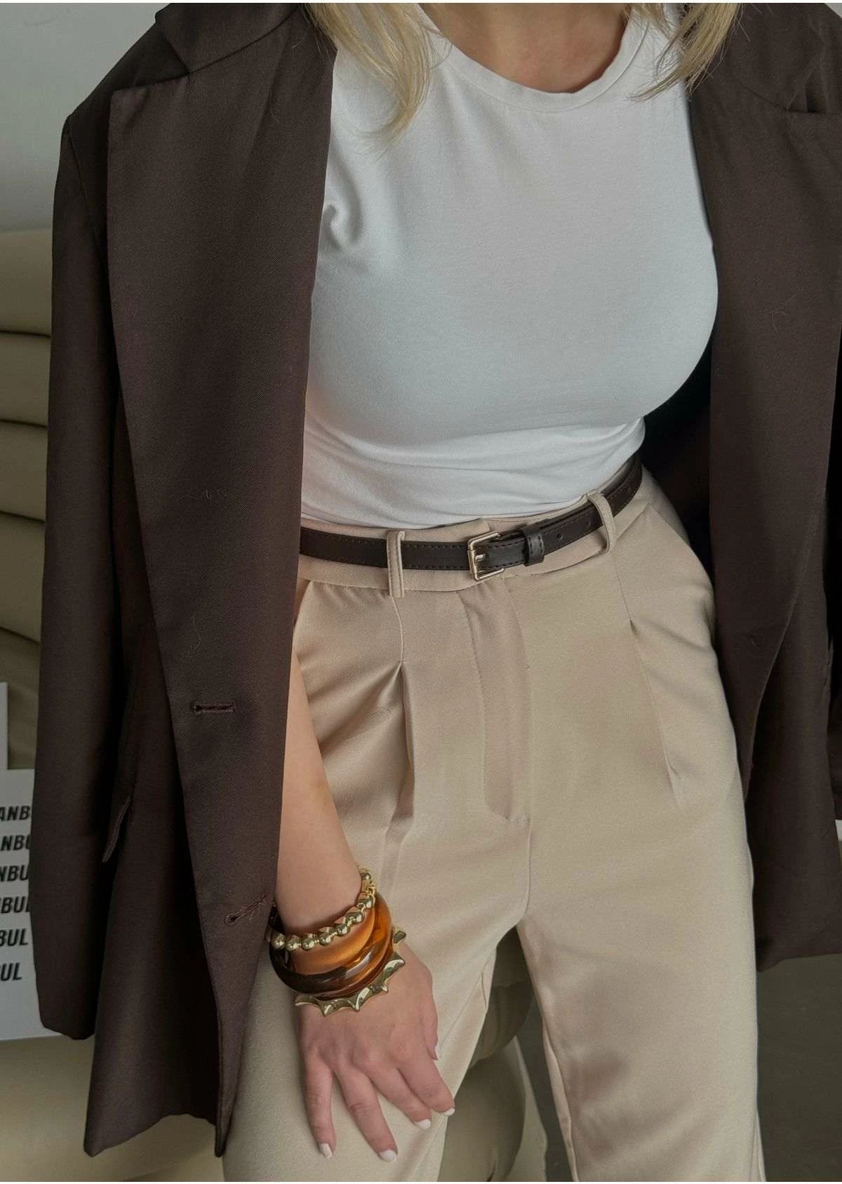 Pas, zlat, 100 cm Jumeon KPEGMSA3177