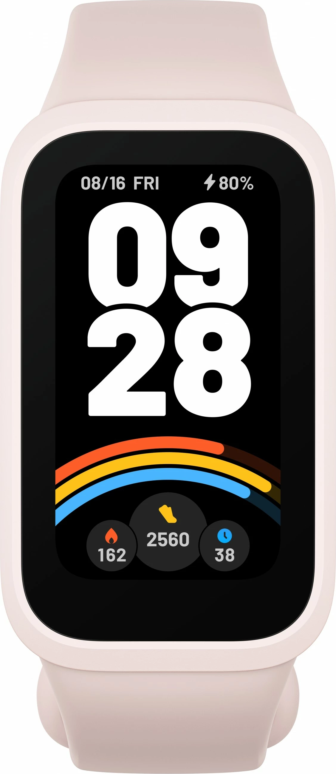 Pametni aktivni zapestni trak 1,47", Xiaomi Smart Band 9 Active, rožnat