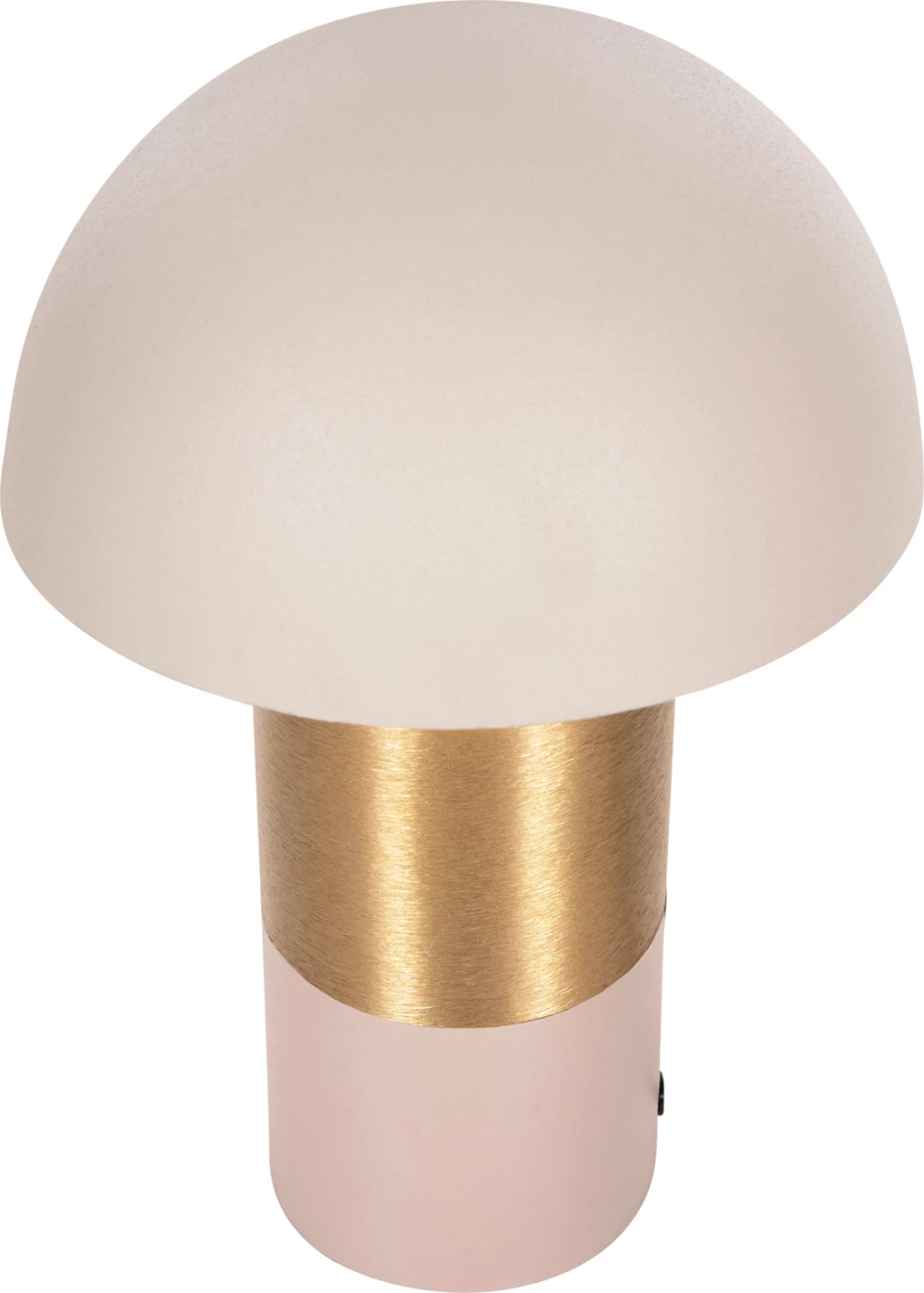 Namizna svetilka Pune, FH4245.10, kovina, bež-zlata, Φ20,5x32,5H cm