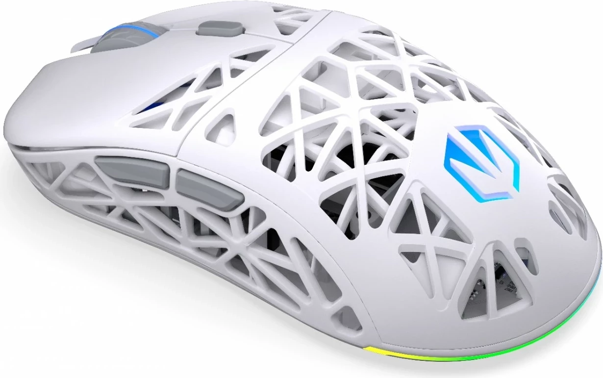 Brezžični miška Endorfy LIV Plus Onyx, RGB, bel