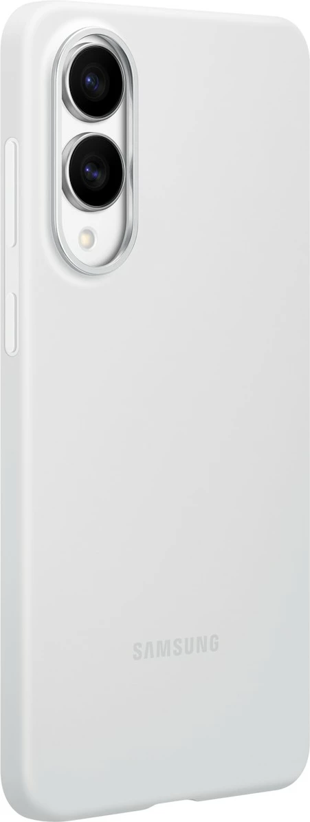 Silikonski ovitek za Samsung Galaxy S25 Edge, svetlo siv