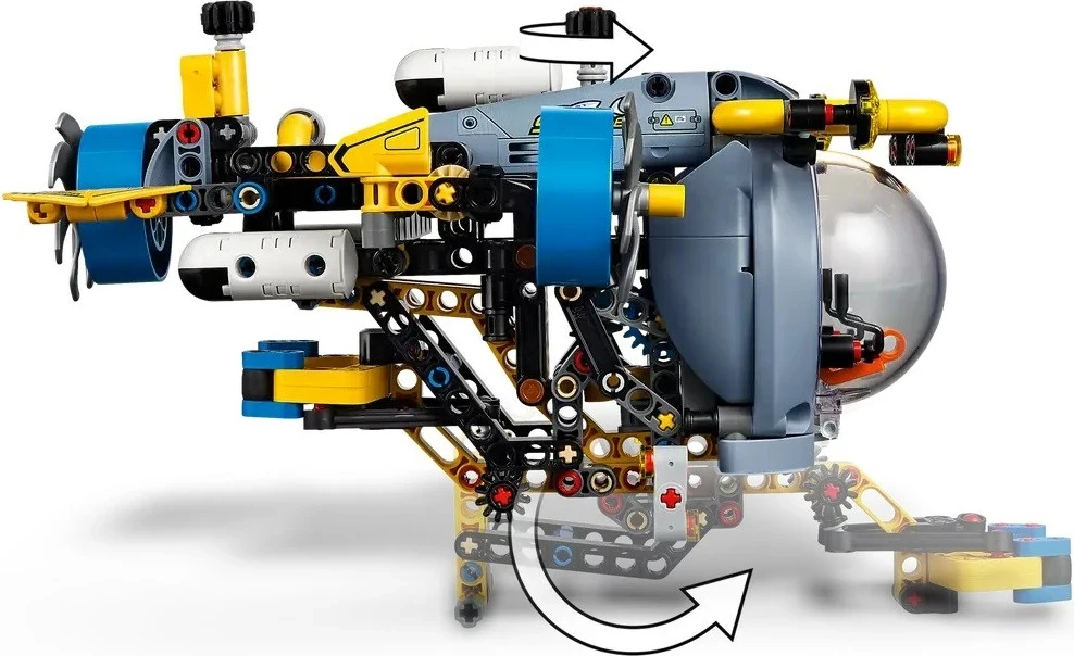 Niz raziskovalne podmornice LEGO Technic 42201