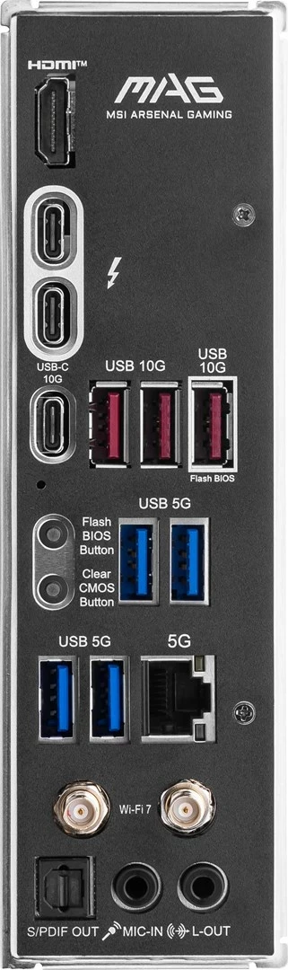 Matična plošča MSI MAG Z890 TOMAHAWK WIFI, Intel Z890, ATX, črna