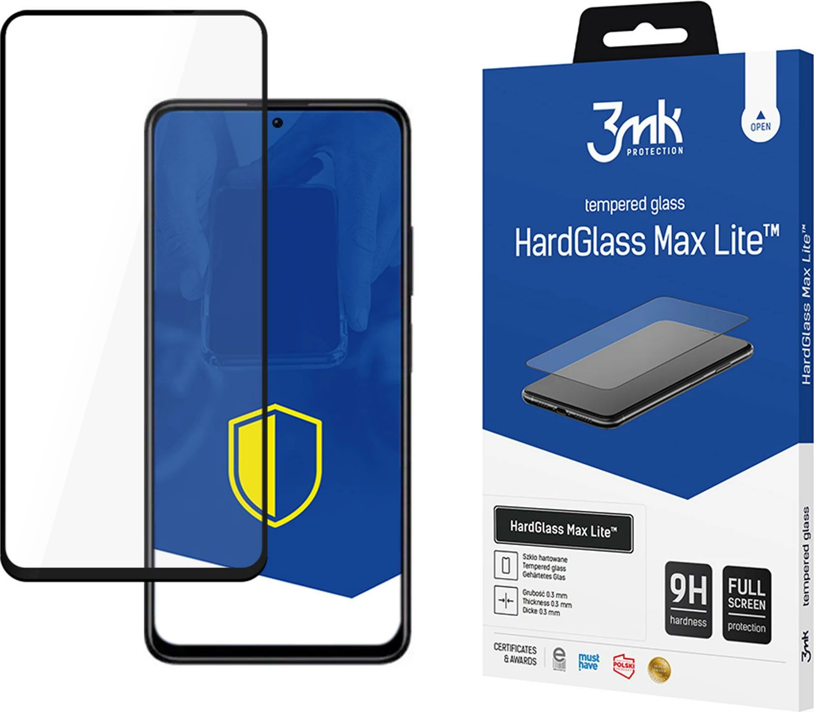 Zaščitno steklo 3mk HardGlass Max Lite, za Xiaomi Redmi Note 11 5G
