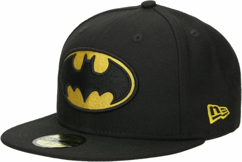 Klasična kapa z vezenim Batman motivom New Era, črna
