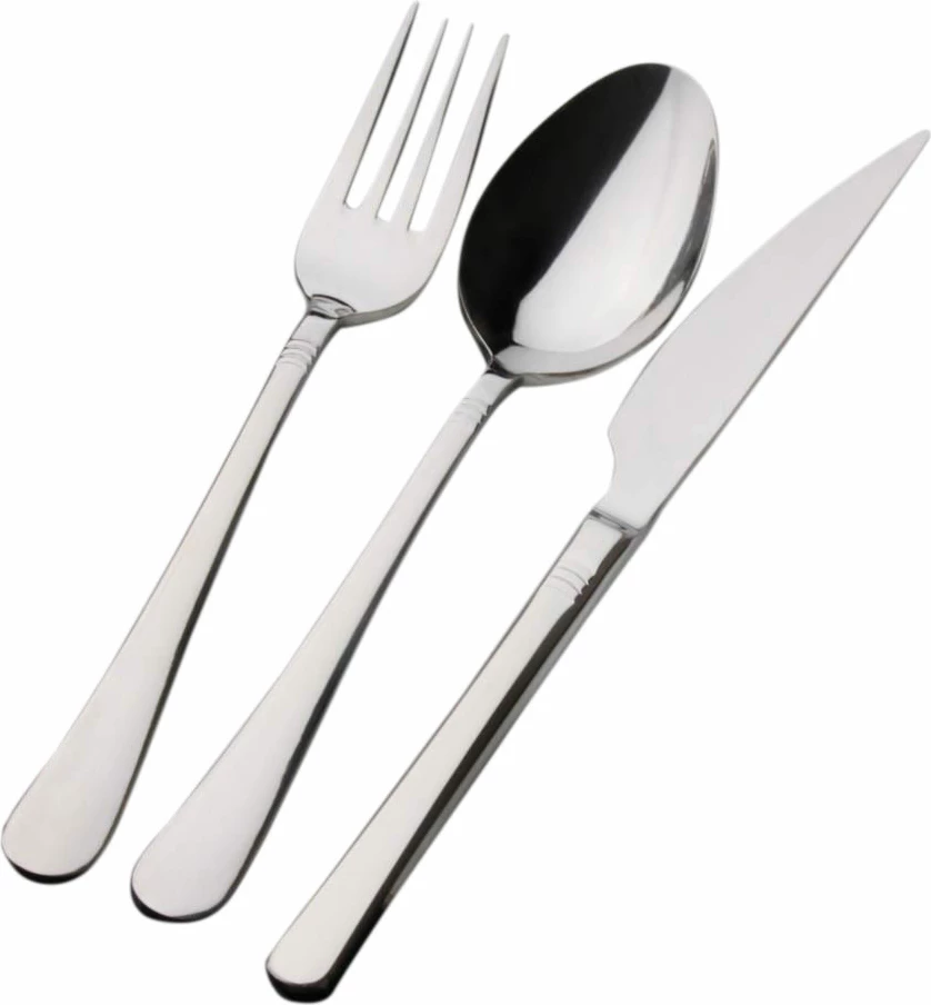 24-delni set jedilnega pribora, srebrne barve, Hermia Şelale24