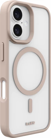 Zaščitni ovitek za iPhone 16 MagSafe, LAUT Huex Protect, bež