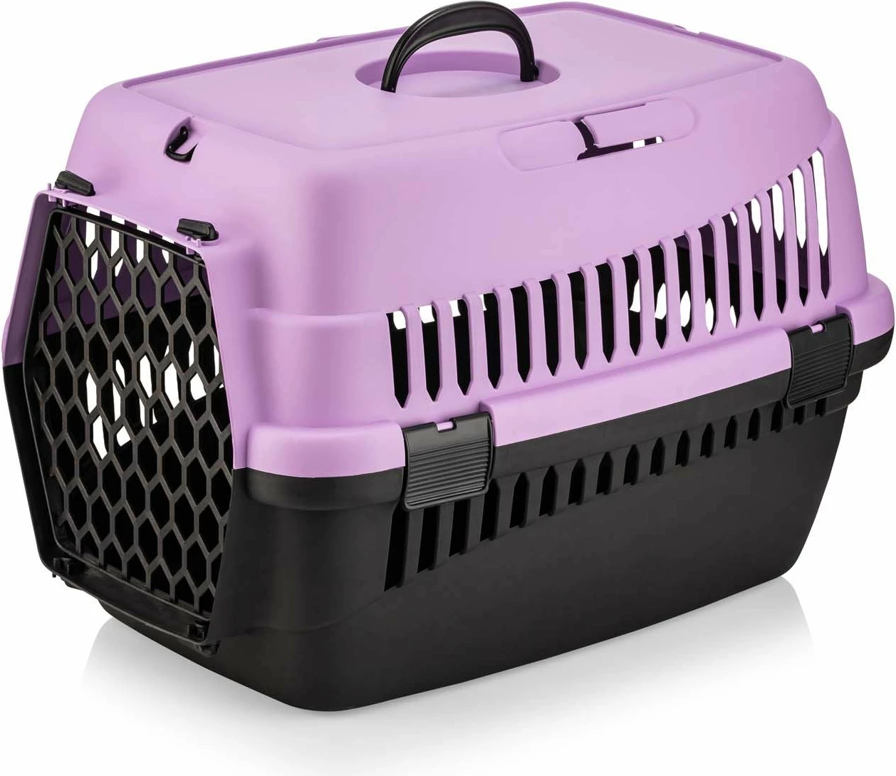 Transportna škatla za hišne ljubljenčke, vijolična, Paws & Whiskers, 5096-R-2, 49 x 35 x 32,5 cm