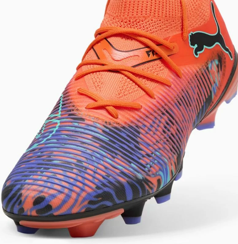Fuzionalne nogometne superge, Puma Future 8 Match Creativity FG/AG, moške, oranžne