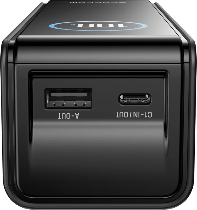 Prenosna baterija EcoFlow RAPID, 25000 mAh, 170 W, črna