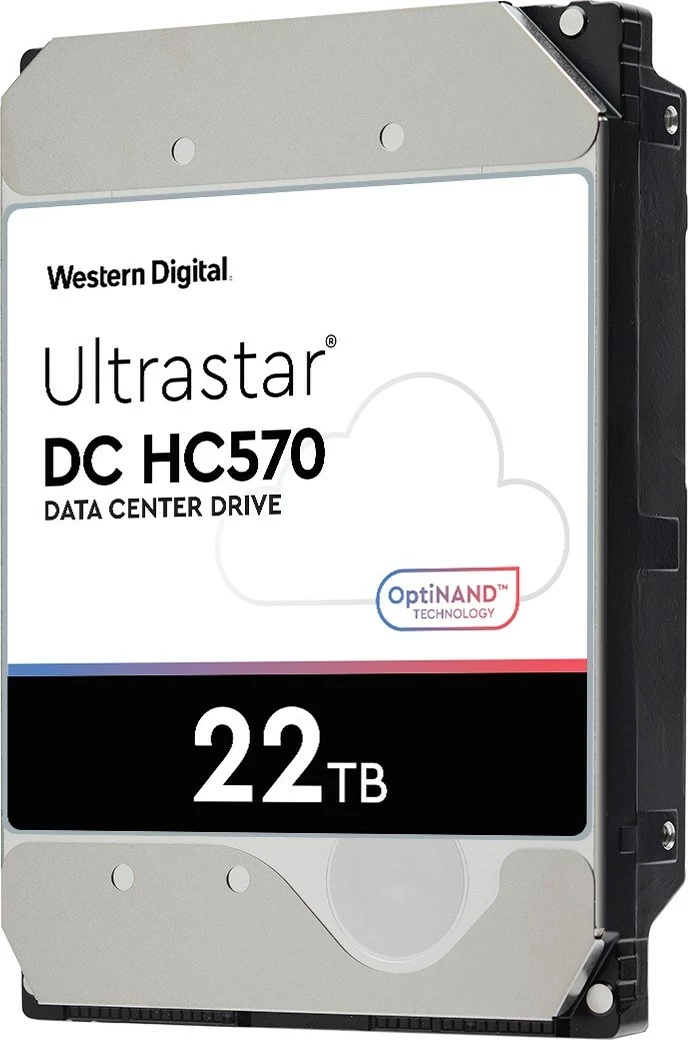 HDD 3,5", 22 TB, Western Digital Ultrastar