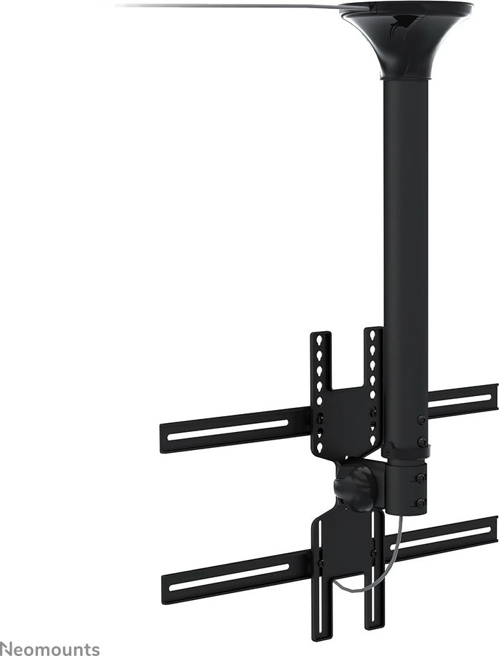 Stropni nosilec za TV/monitor Newstar FPMA-C400BLACK, 32–60 palcev, nastavljiva višina, črna