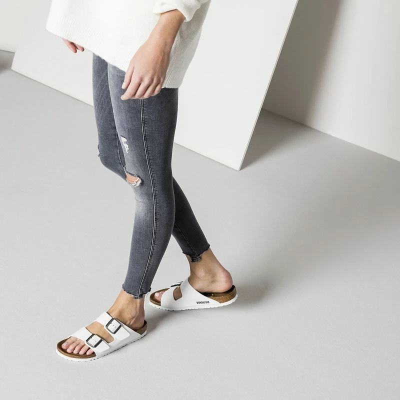 Flip-flop sandali Birkenstock za ženske, beli