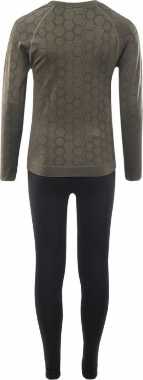 Termoaktivna oblačila za otroke Bejo, črno in zeleno