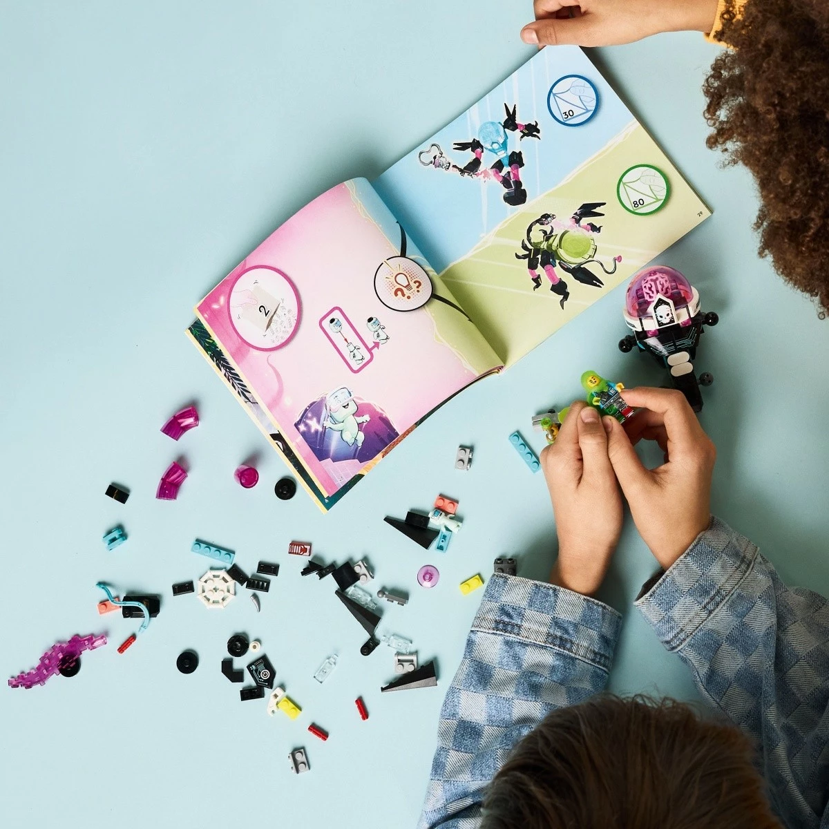 Set za gradnjo Mateo proti Cyberbrain Mech, LEGO DREAMZzz 71495, 368 kosov, za otroke 8+