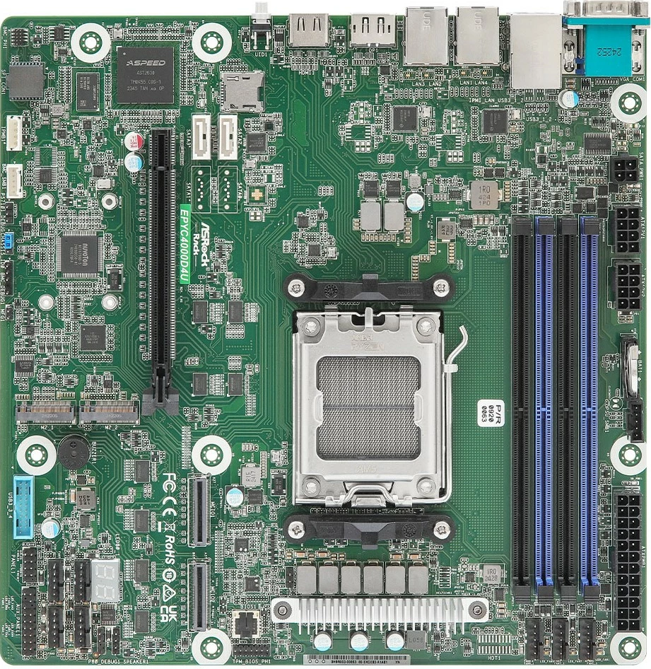Matična plošča ASRock EPYC4000D4U, Micro-ATX, Socket AM5
