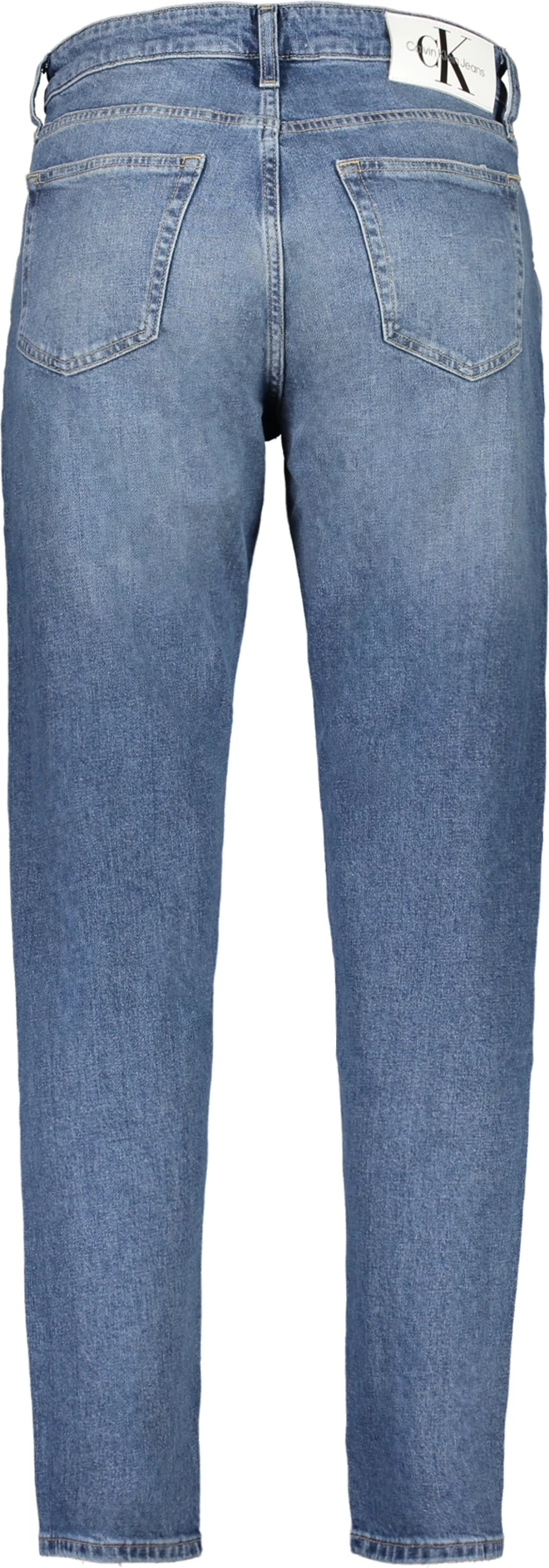 Džins hlače, Calvin Klein Regular Taper moške, modre