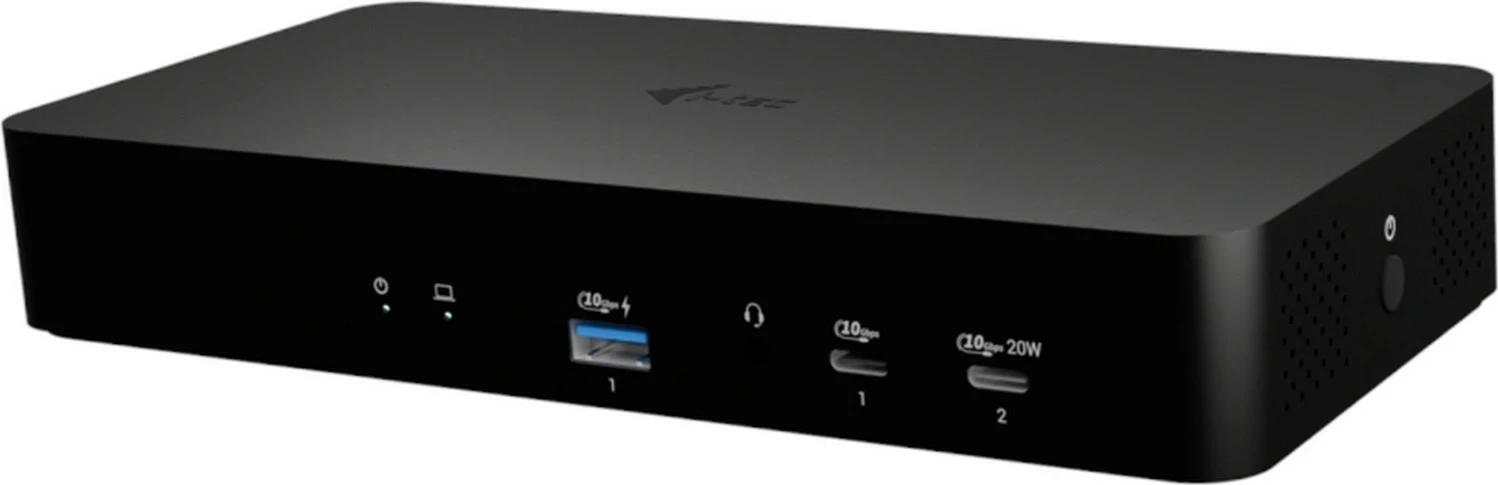 Docking postaja Universal Intelligent Dual Display i-tec PD100W, črna