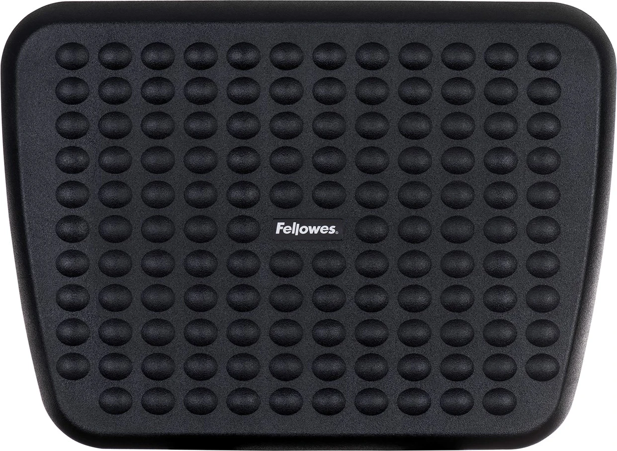 Ergonomski naslon za noge za pisarno Fellowes, črn