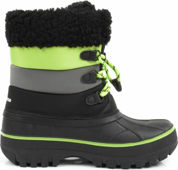 Zimske škornji za otroke Lee Cooper, črno-zelena