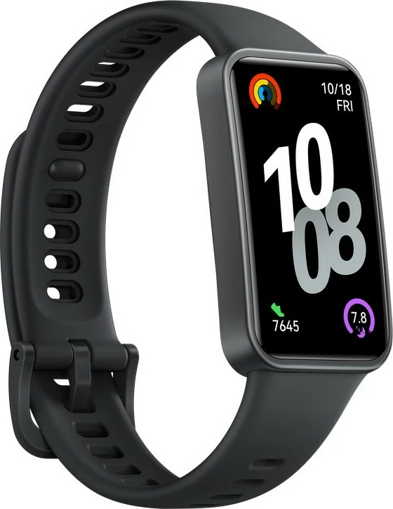 Pametna zapestnica 1,47" AMOLED, do 14 dni baterije, črna — Huawei Band 10
