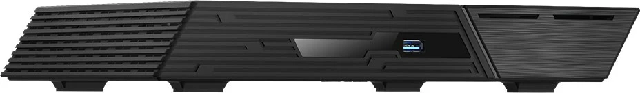 NAS strežnik ASUSTOR FS6712X, Intel® Celeron® N5105, 4 GB DDR4, 0 TB, črn