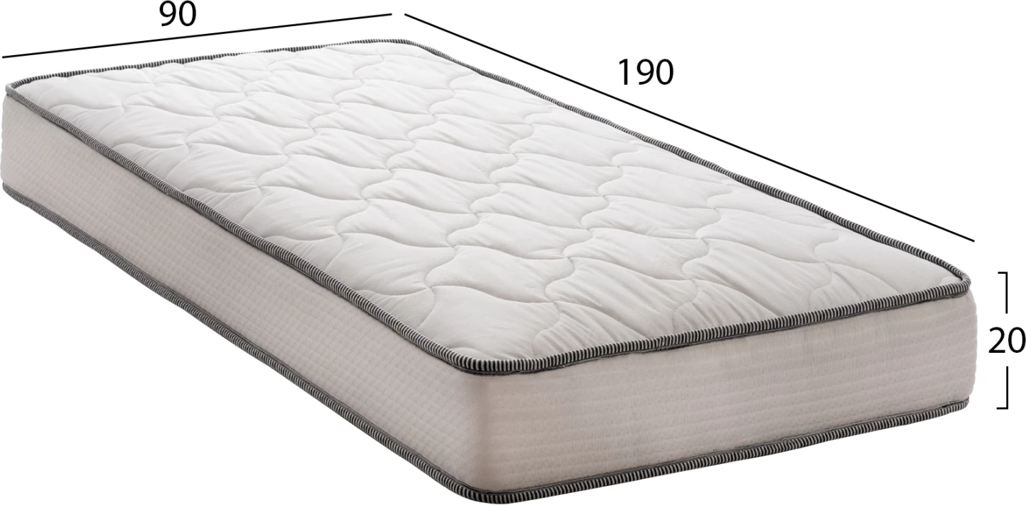 Vzmetnica DREAMTOPIA, serija ATLAS, 90X190