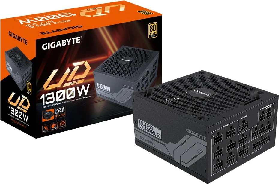 Napajalnik Gigabyte UD1300GM PG5, 1300 W, 80 PLUS Gold