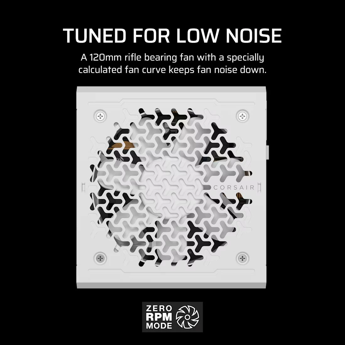 Napajalnik Corsair RM850e, 850 W, modularen, ATX 3.1, bel