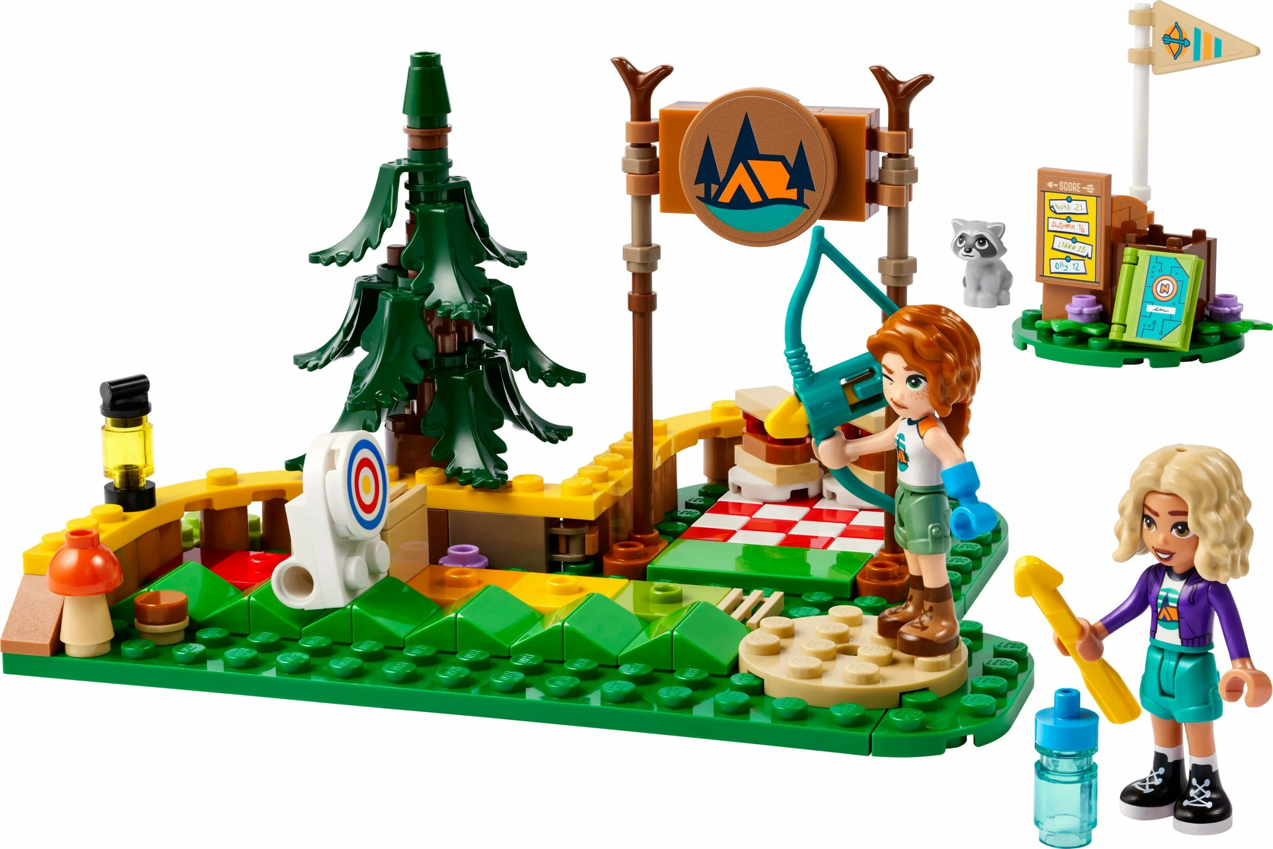 Set za gradnjo avanturistični kamp LEGO Friends 42622, večbarven