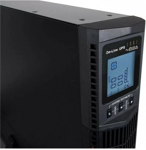 Neprekinjeno napajanje 3000VA 2700W, Green Cell RTII, z LCD za rack, črn