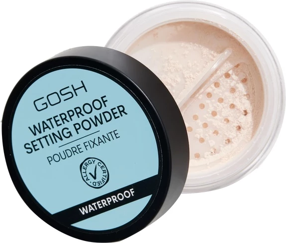 Fiksirni puder Gosh Waterproof Setting Powder 001 Transparent 7g