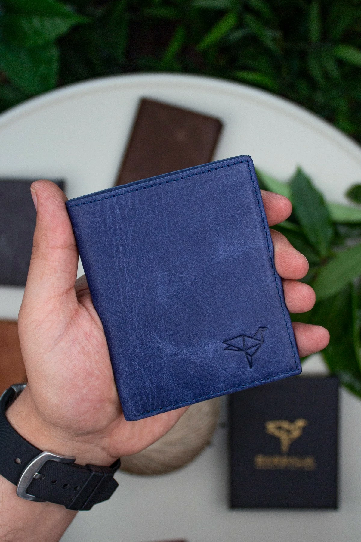 Držalo za kartice, temno modro, Zoozie Bags Utah