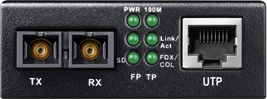Medijski konverter 1000 Mbit/s Cudy MC100MA-2, multi-mode, črn